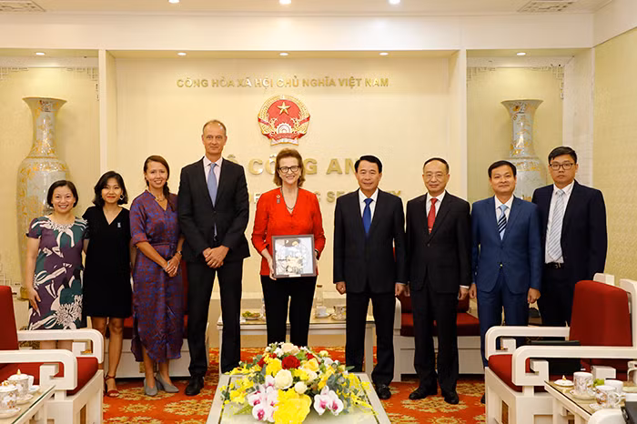 Tiếp tục thúc đẩy quan hệ giữa Bộ Công an Việt Nam và UNDP -0