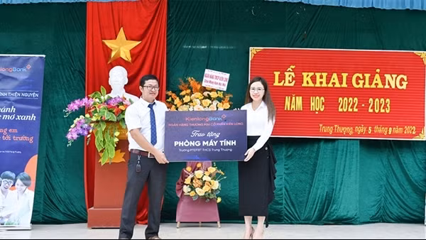 KienlongBank hỗ trợ thiết thực công tác số hoá nông thôn và vùng sâu, vùng xa