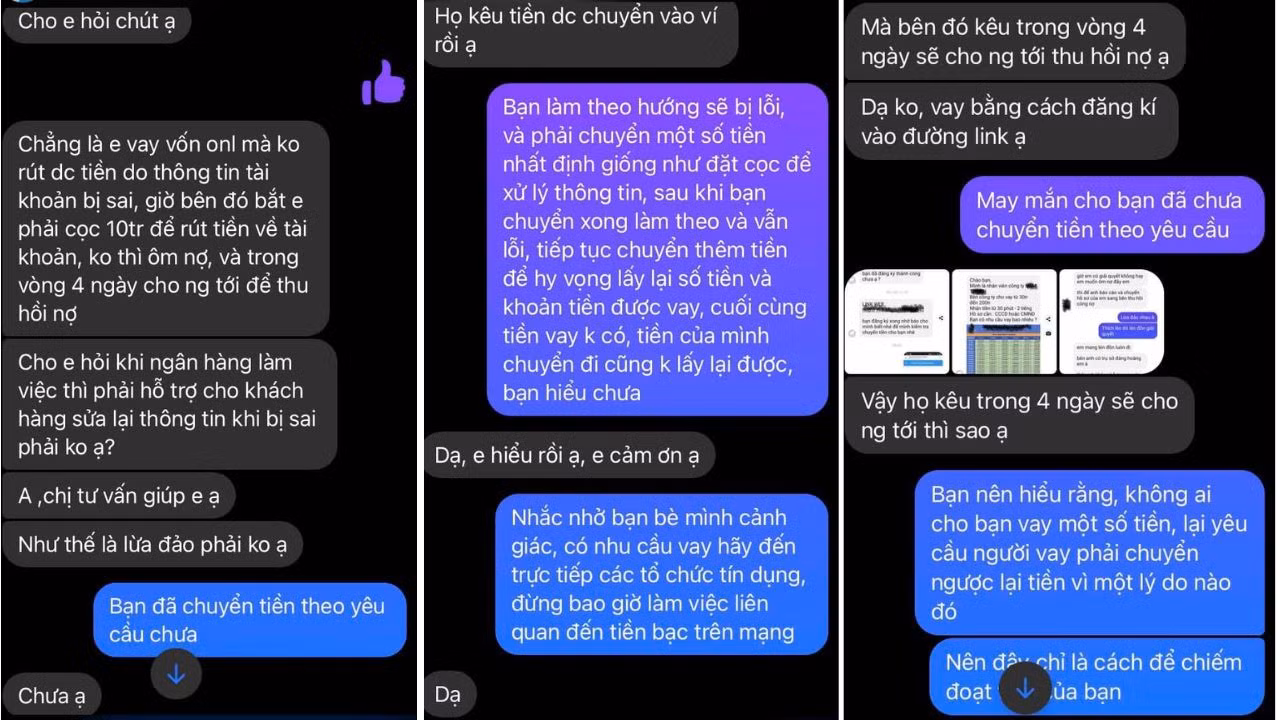 Cơ quan Công an kịp thời ngăn chặn một vụ lừa đảo qua mạng xã hội -0