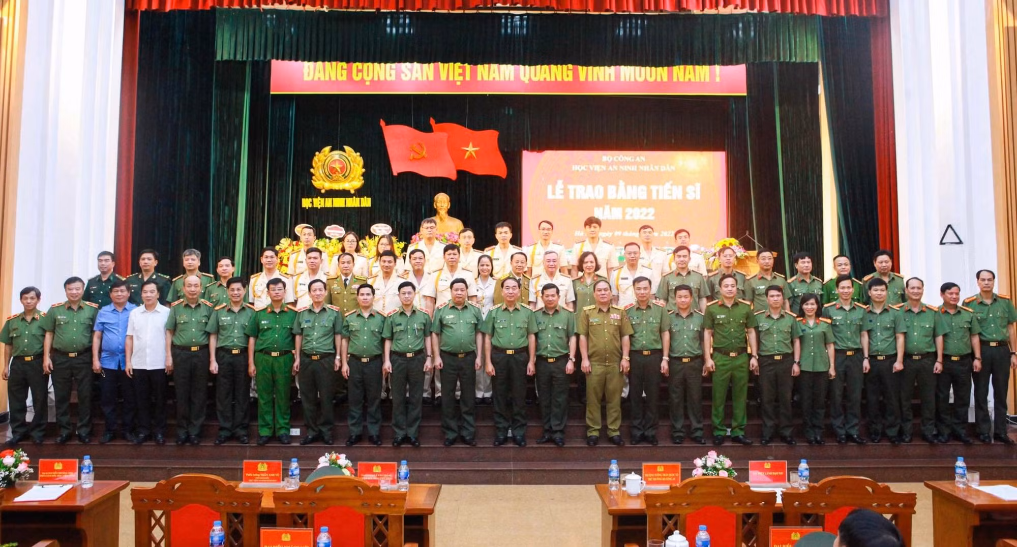 Học viện ANND trao bằng tiến sĩ năm 2022 -0
