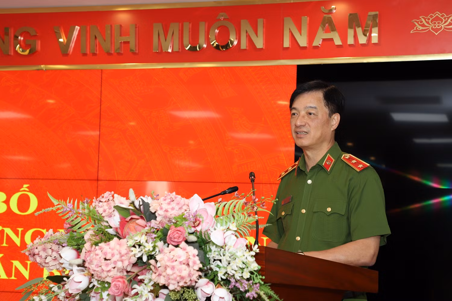 Đại tá Nguyễn Quốc Hùng giữ chức vụ Cục trưởng Cục Cảnh sát Quản lý hành chính về trật tự xã hội -0