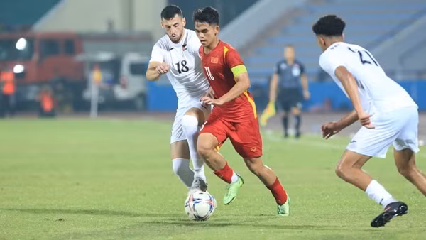 U20 Việt Nam hòa không bàn thắng trước U20 Palestine