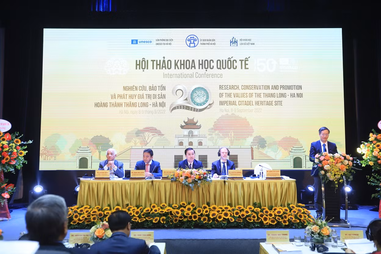 Hội thảo quốc tế về 20 năm nghiên cứu, bảo tồn, phát huy giá trị di sản Hoàng thành Thăng Long -0
