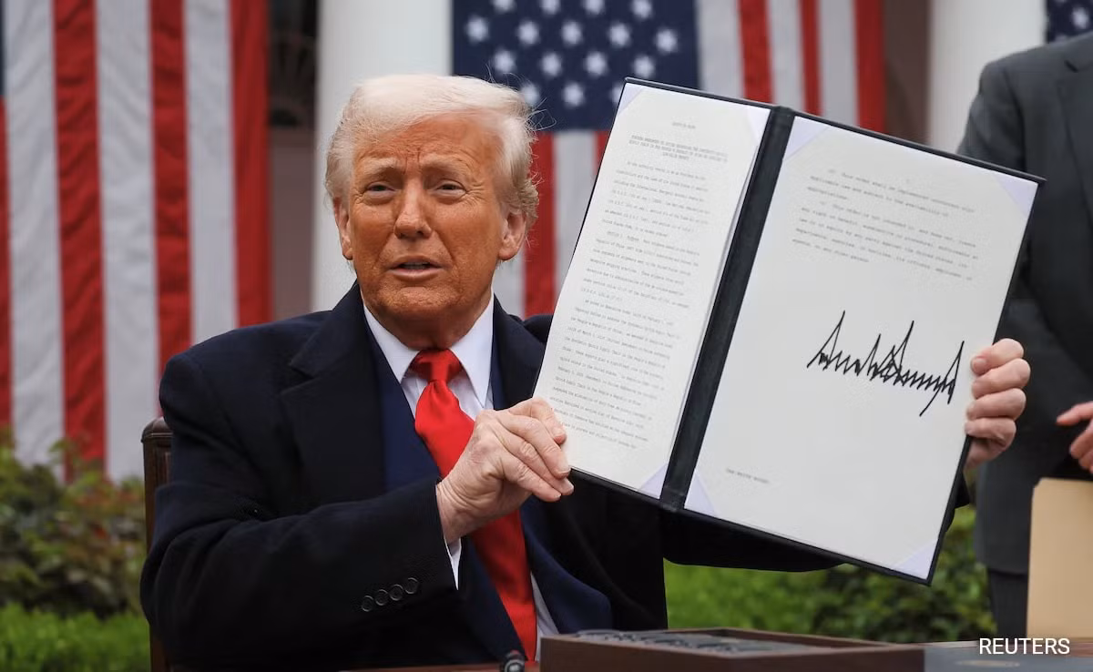 Tổng thống Trump công bố thuế mới với Ấn Độ, Brazil và Hàn Quốc -0