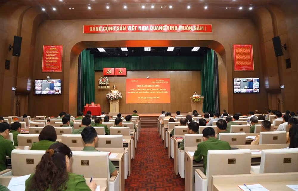 Đề xuất các quy định về quản lý hội thảo, tọa đàm khoa học trong CAND -0