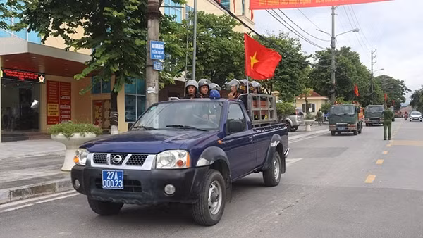 Công an Điện Biên ra quân cao điểm tấn công, trấn áp tội phạm