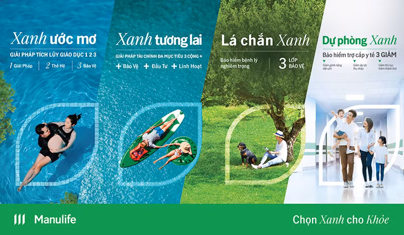 “Chọn Xanh cho Khỏe” với loạt sản phẩm bảo hiểm mới từ Manulife -0