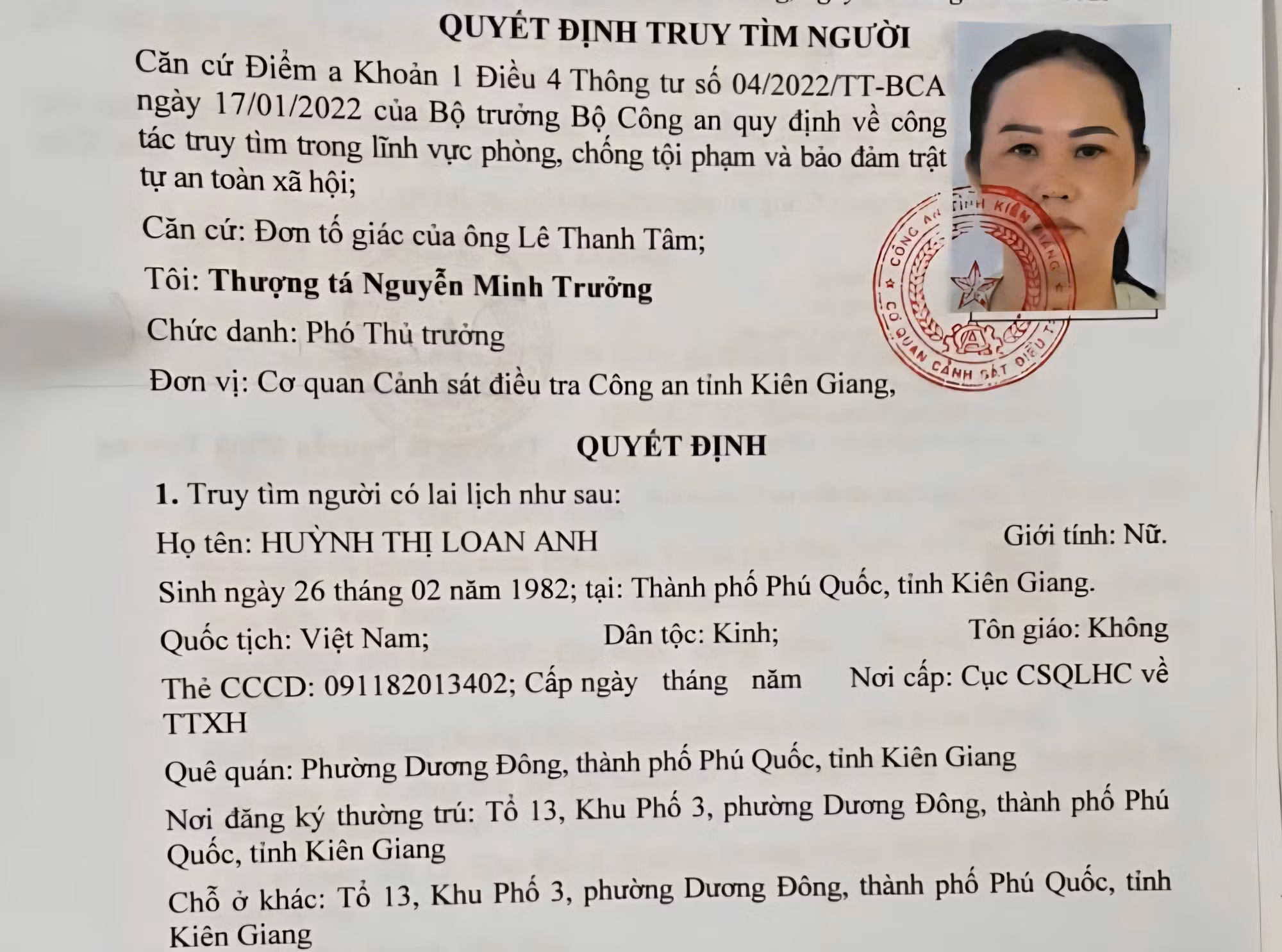 Truy tìm người phụ nữ bán đất ở Phú Quốc cho nhiều người -0