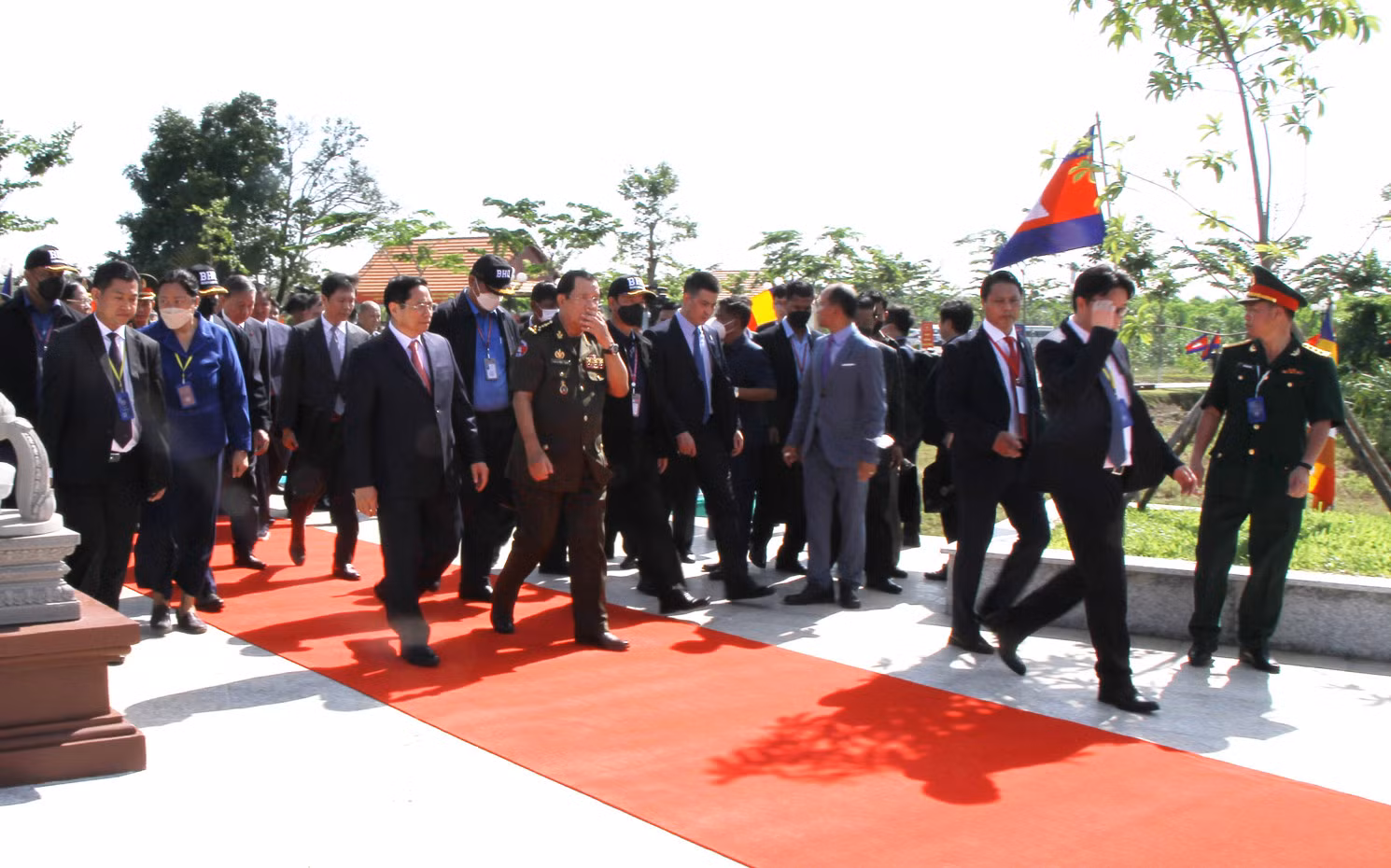 Bảo vệ tuyệt đối an toàn chuyến công tác đặc biệt của Thủ tướng tại cụm di tích X16 -0