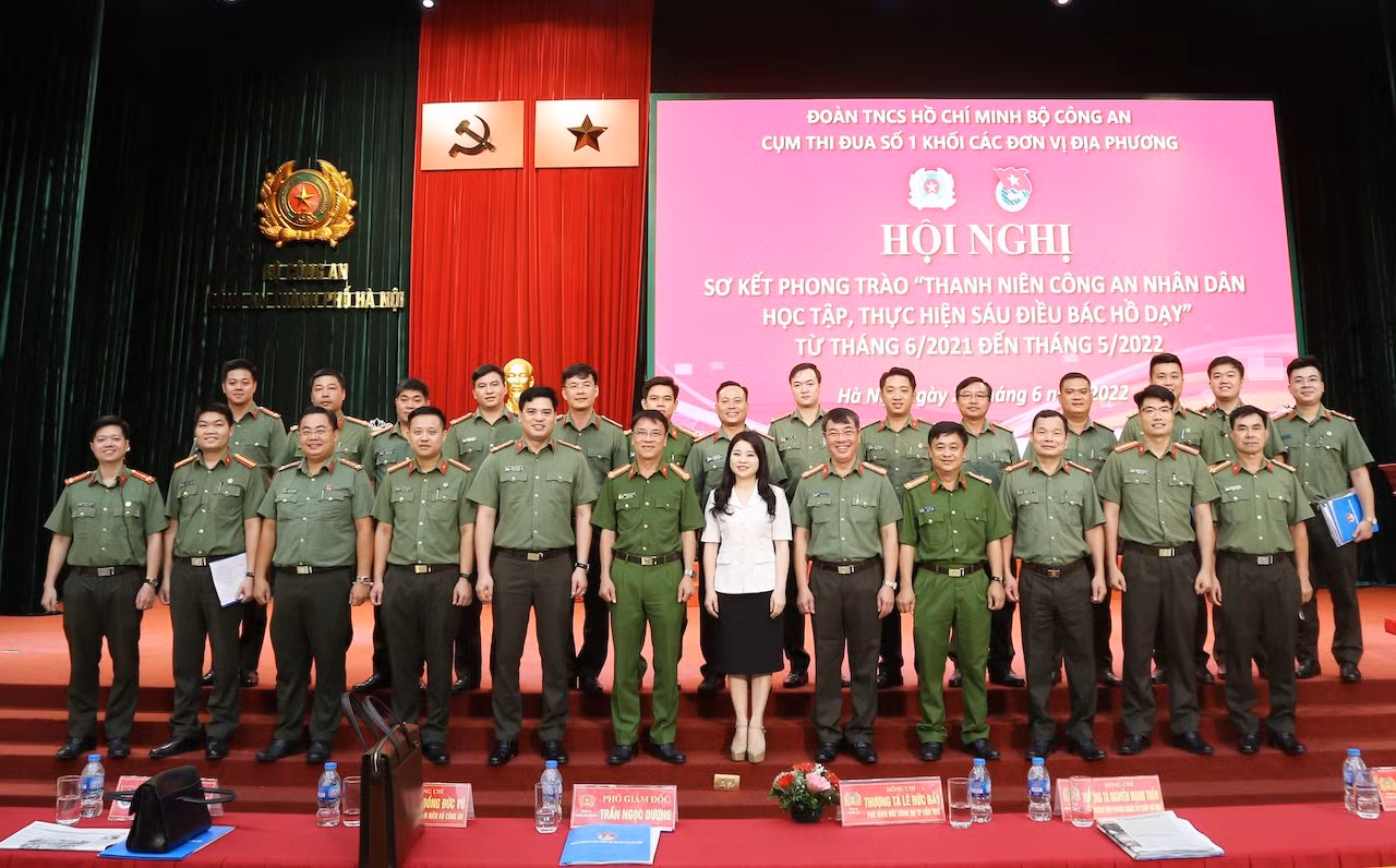Sơ kết phong trào “Thanh niên Công an nhân dân học tập, thực hiện “Sáu điều Bác Hồ dạy” Cụm thi đua số 1, khối các đơn vị địa phương -0