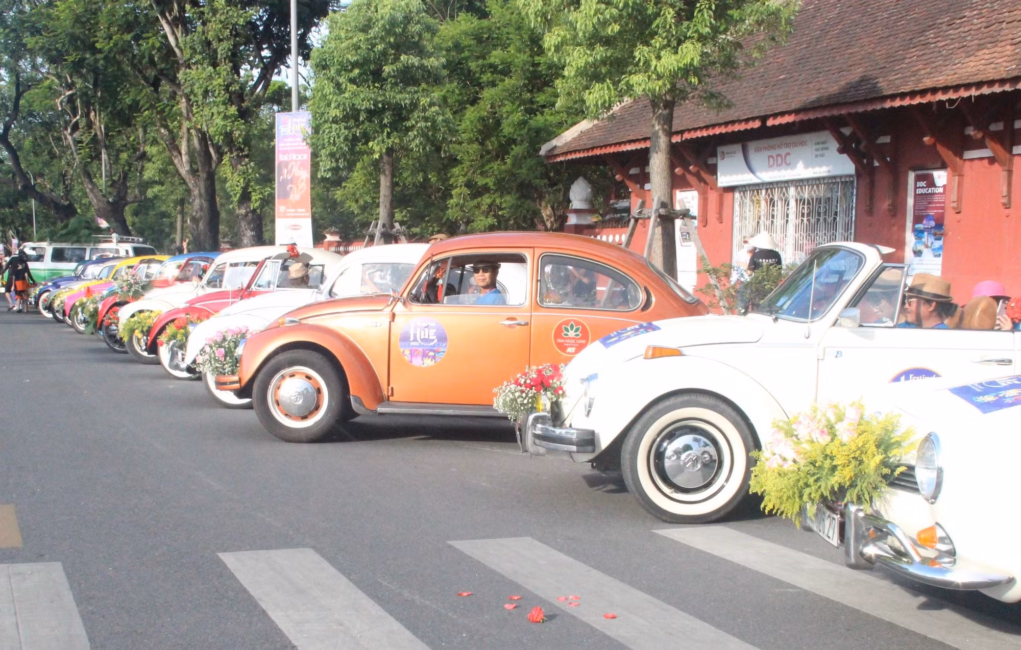 Chiêm ngưỡng dàn ô tô Volkswagen cổ đẳng cấp tại Cố đô Huế -0