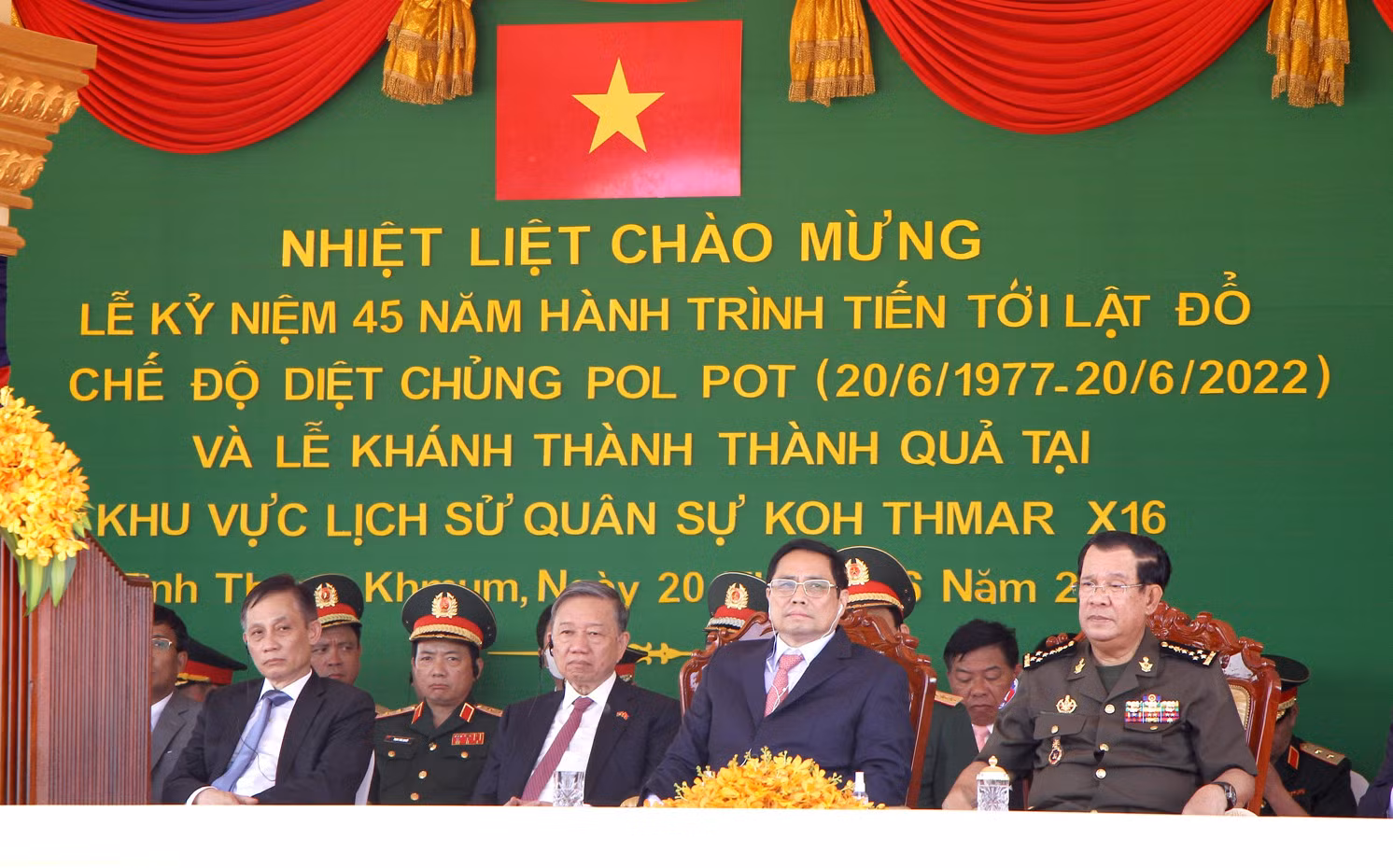 Bảo vệ tuyệt đối an toàn chuyến công tác đặc biệt của Thủ tướng tại cụm di tích X16 -0