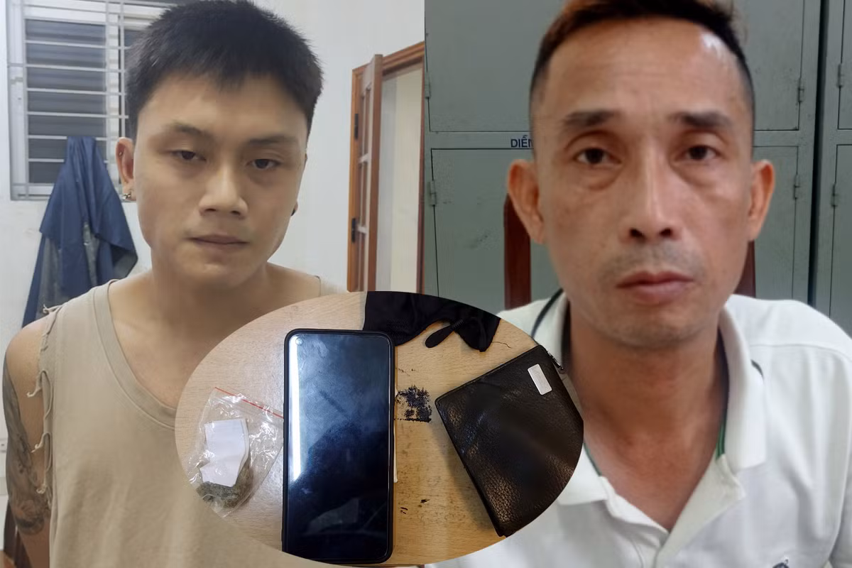 “Chập” nhau gần khu vực bến xe buýt để mua bán cần sa -0