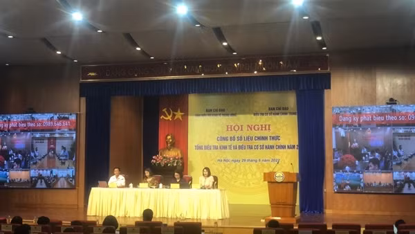 Công bố kết quả Tổng điều tra kinh tế và điều tra cơ sở hành chính năm 2021