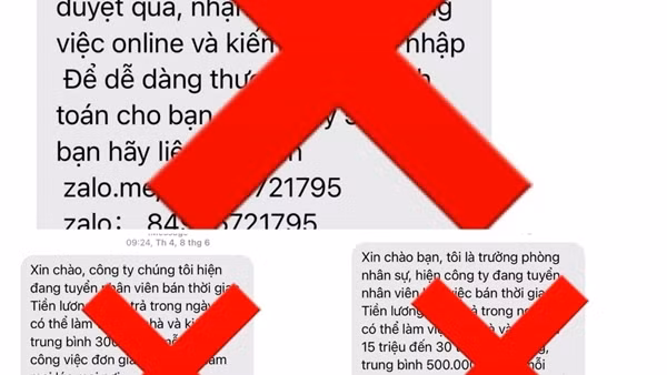 Bị lừa mất tiền tỷ sau khi tìm việc làm trên mạng ảnh 2