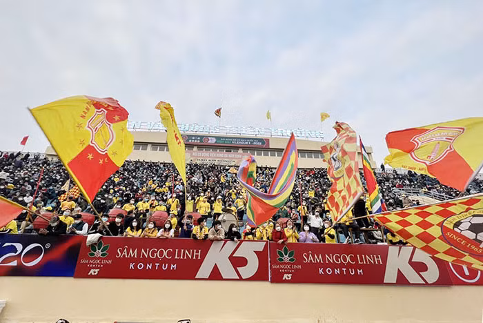 V.League 2022 trở lại: Chờ hiệu ứng từ sân Thiên Trường -0