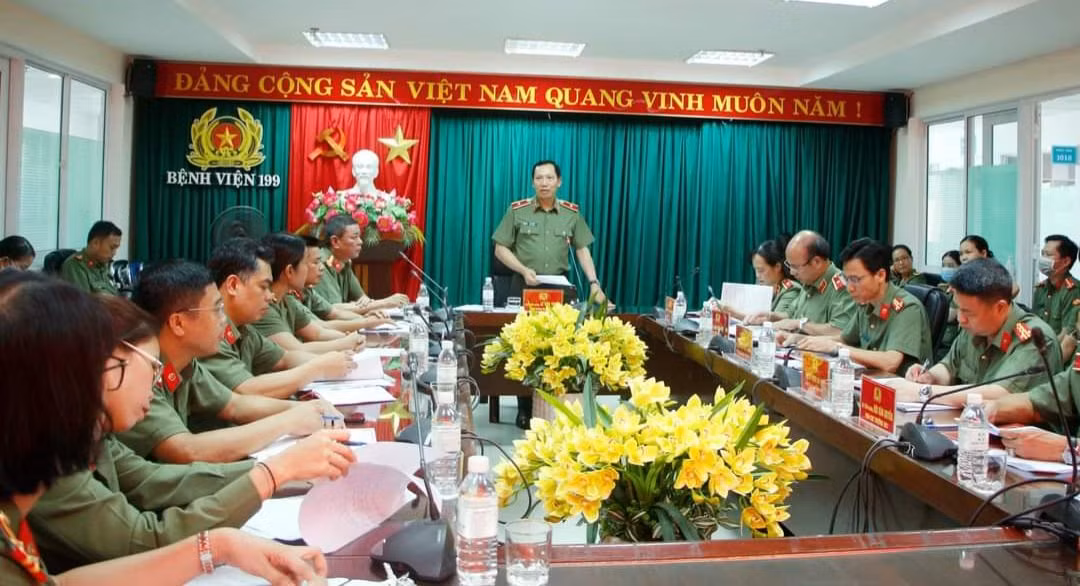  Thứ trưởng Lê Văn Tuyến kiểm tra công tác tại Bệnh viện 199 – Bộ Công an -0