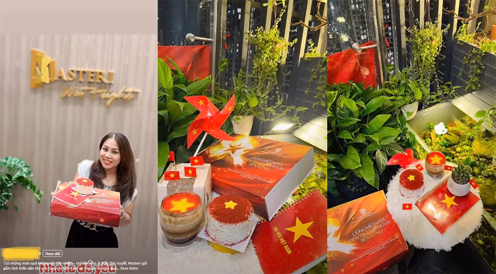 Cư dân&nbsp;Masterise Homes nhận quà 