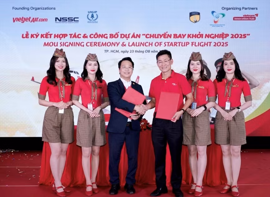 Vietjet đồng sáng lập “Chuyến bay Khởi nghiệp”, sáng kiến thúc đẩy đổi mới sáng tạo Việt Nam - Ấn Độ -0