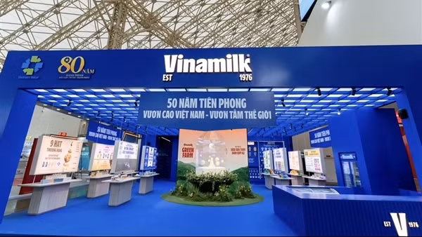 Vinamilk mang công nghệ và tiêu chuẩn hàng đầu thế giới đến Triển lãm Thành tựu Đất nước 80 năm