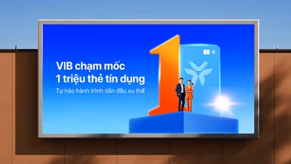 VIB cán mốc 1 triệu thẻ tín dụng: Khẳng định vị thế dẫn đầu