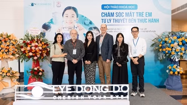 Hội thảo khoa học “Chăm sóc mắt trẻ em từ lý thuyết đến thực hành” năm 2025