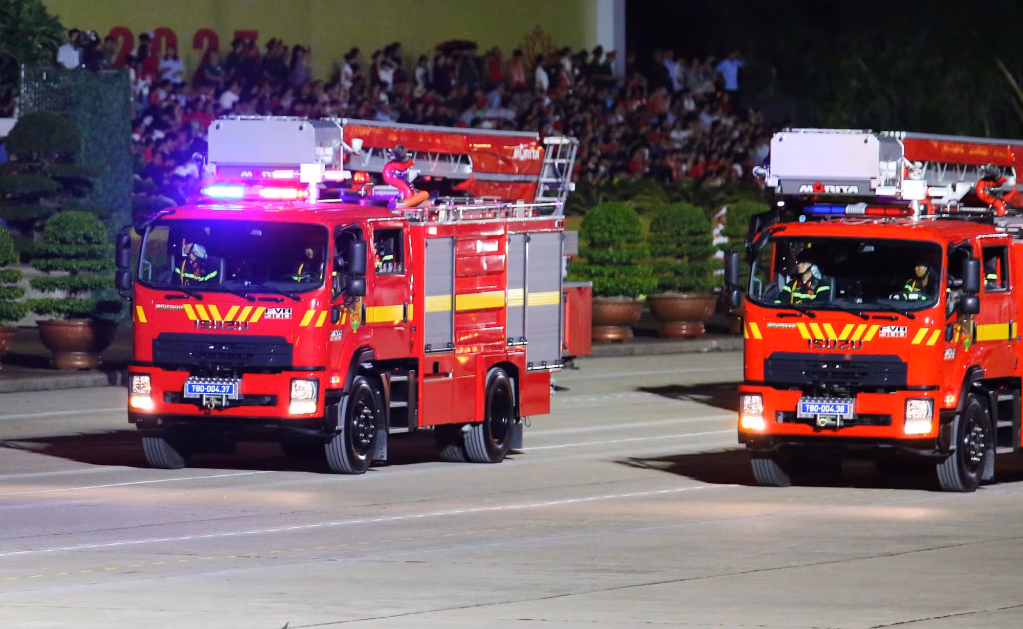Tổng hợp luyện lần thứ 2 lực lượng diễu binh, diễu hành A80 -0