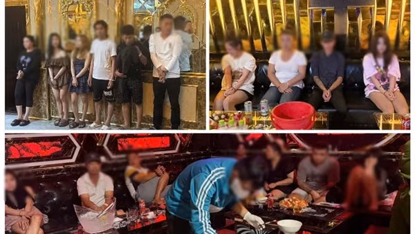 Nhân viên quán karaoke X-Men cùng 14 khách dương tính ma túy