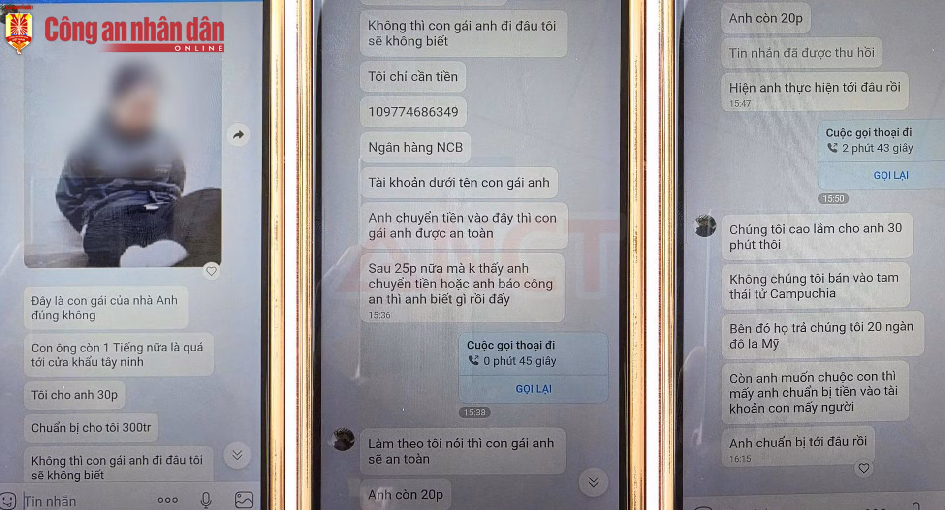 Gải cứu thiếu nữ bị lừa “bắt cóc online”, chiếm đoạt trên 460 triệu đồng -0