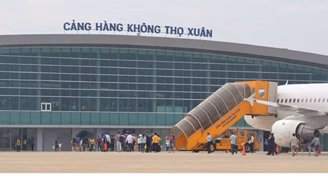 Ngày 25/8: Cảng hàng không Thọ Xuân và Đồng Hới tạm ngừng tiếp thu máy bay -0