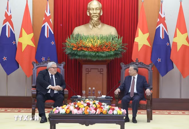 Tổng Bí thư: Tiềm năng hợp tác giữa Việt Nam và New Zealand còn rất lớn -0