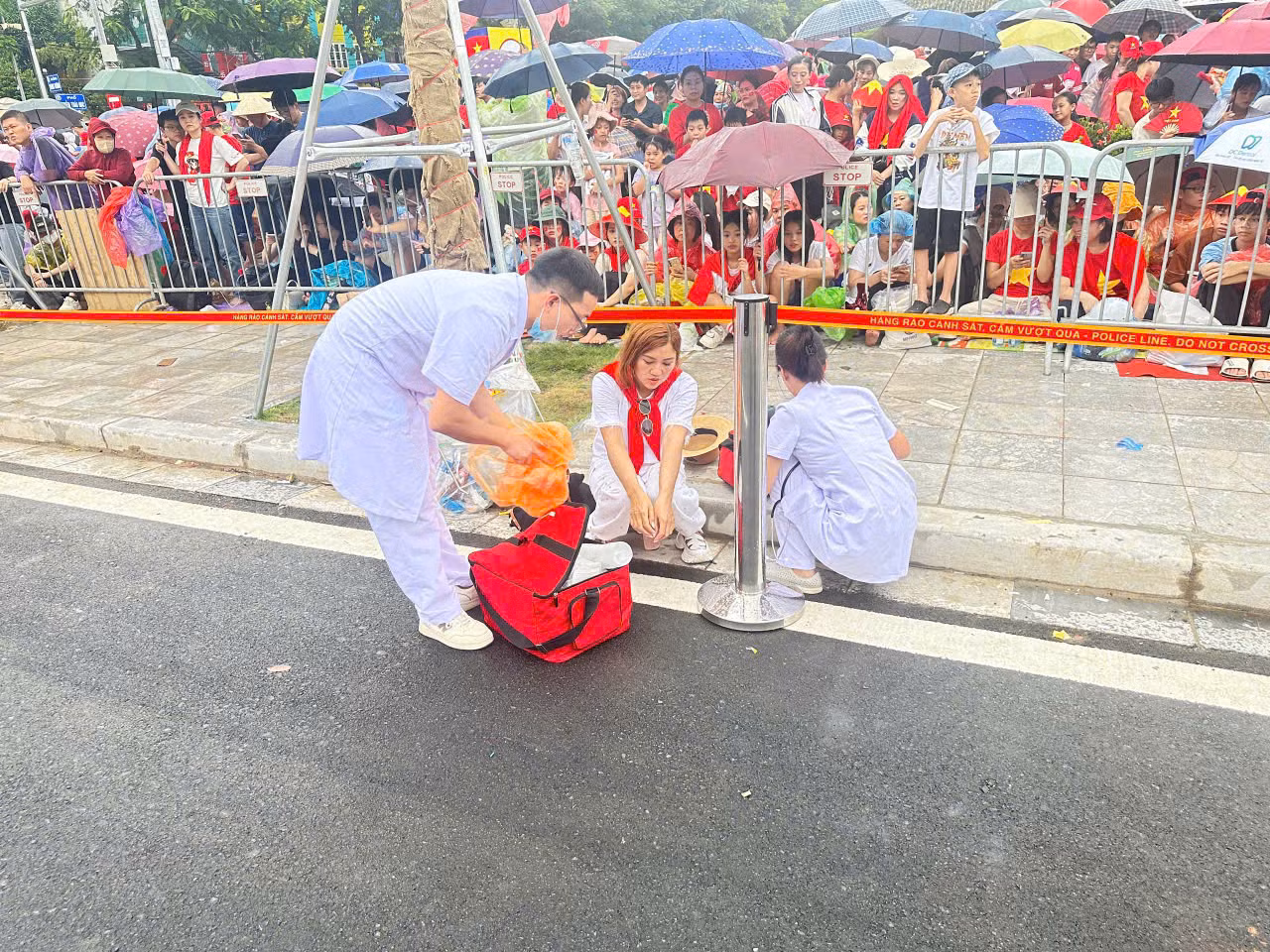 Sẵn sàng đảm bảo y tế cho buổi sơ duyệt A80 -0