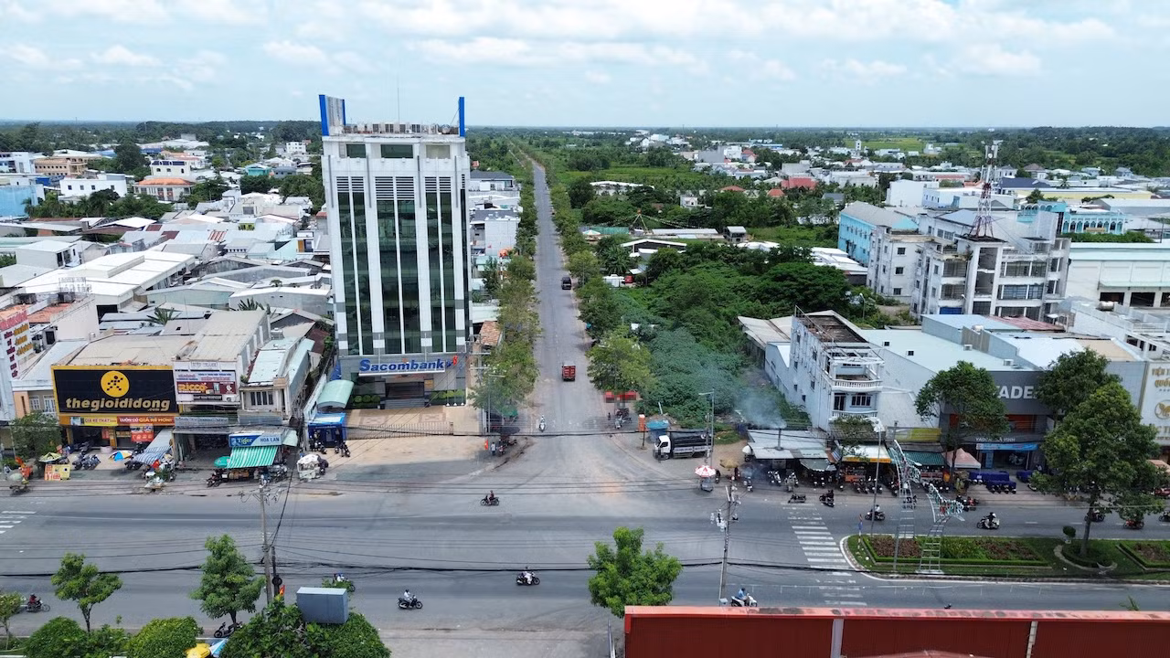 Cận cảnh tuyến đường số 1 bị thanh tra lại ở Trà Vinh (cũ) -0