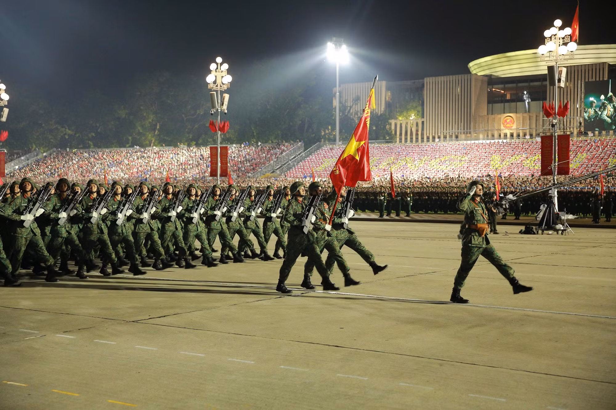 Thủ tướng Phạm Minh Chính chỉ đạo Lễ sơ duyệt, động viên các khối diễu binh, diễu hành -1
