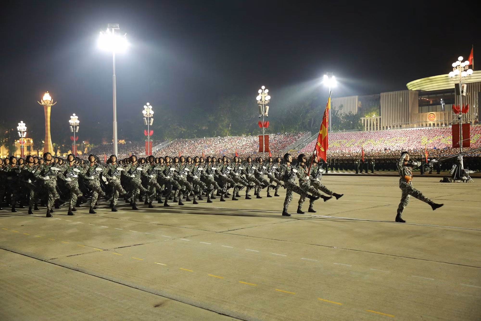 Thủ tướng Phạm Minh Chính chỉ đạo Lễ sơ duyệt, động viên các khối diễu binh, diễu hành -8