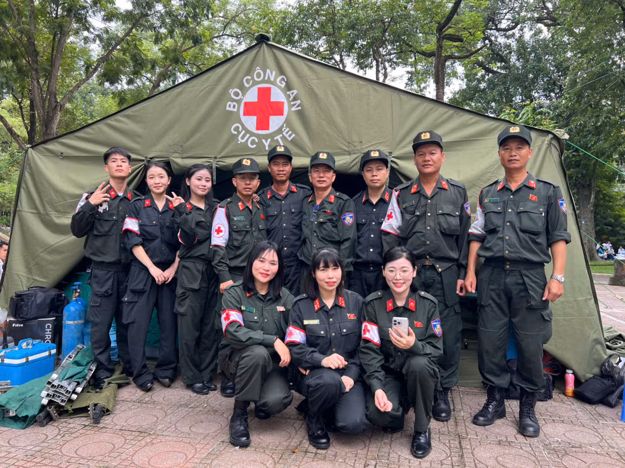 Công tác y tế đã sẵn sàng cho buổi tổng hợp luyện lần 2 -0