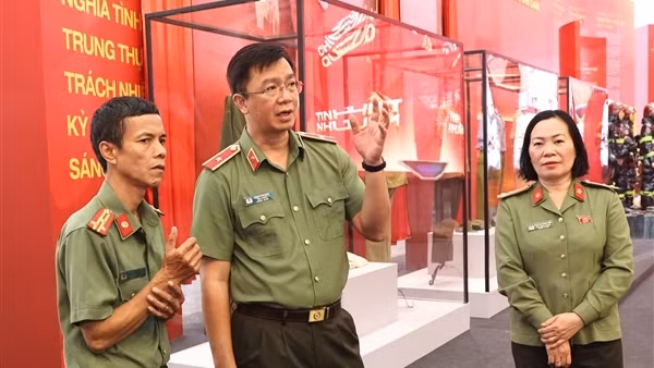 Tuyên truyền, quảng bá hình ảnh CAND Việt Nam trong Triển lãm thành tựu Đất nước 80 năm