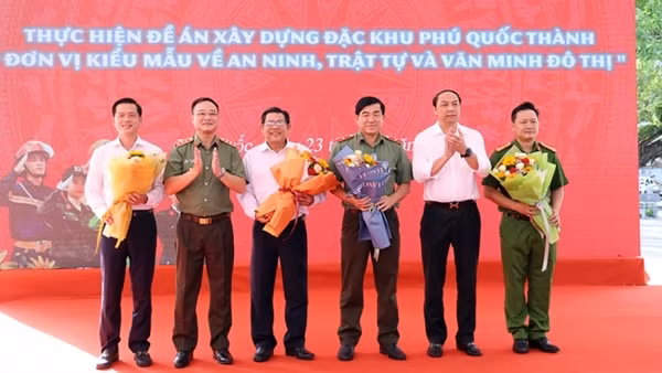 Xây dựng đặc khu Phú Quốc thành “Đơn vị kiểu mẫu về ANTT và văn minh đô thị” là nhiệm vụ chính trị trọng tâm