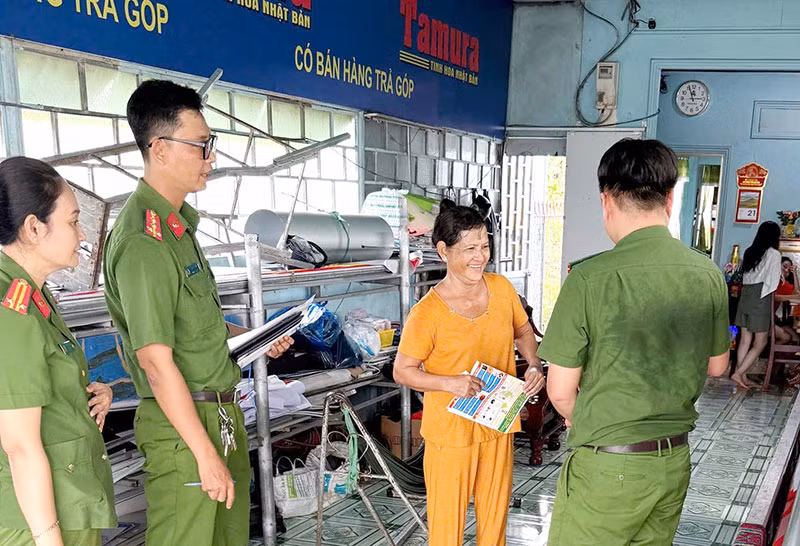 Đảm bảo an ninh trật tự từ cơ sở góp phần phát triển kinh tế-xã hội -0