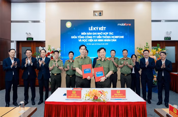 MobiFone và Học viện An ninh nhân dân chung tay phát triển nguồn nhân lực an ninh số -0