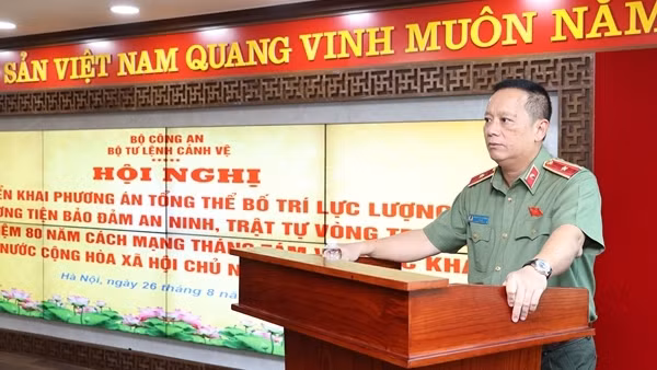 Bộ Tư lệnh Cảnh vệ triển khai phương án bảo đảm ANTT Lễ kỷ niệm A80
