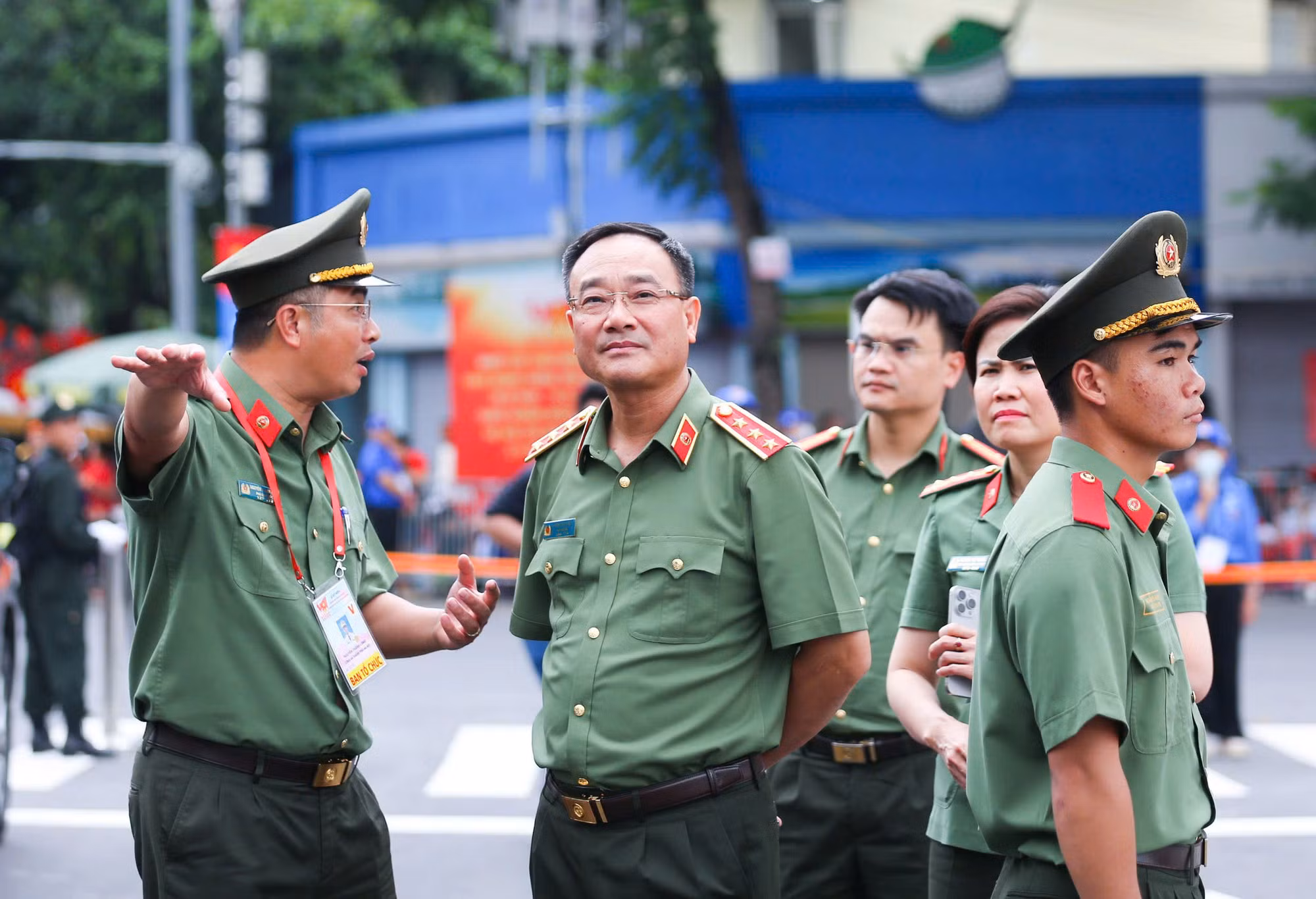 Lực lượng CAND bảo đảm ANTT Lễ sơ duyệt, tạo điều kiện cho nhân dân xem diễu binh, diễu hành -1