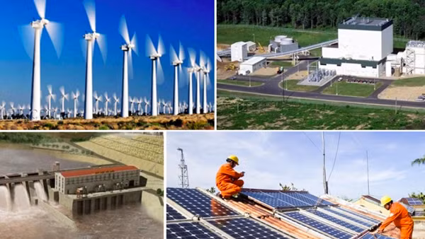 Yêu cầu rà soát các dự án điện mặt trời, điện gió, thuỷ điện