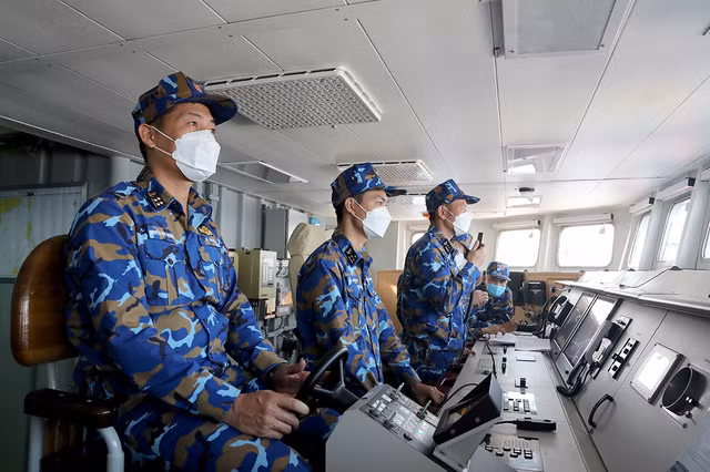 Tàu chiến Việt Nam luyện tập, diễn tập cùng Hải quân các nước -0