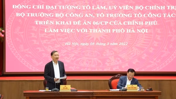 Hà Nội làm điểm, “làm mẫu” trong thực hiện Đề án 06