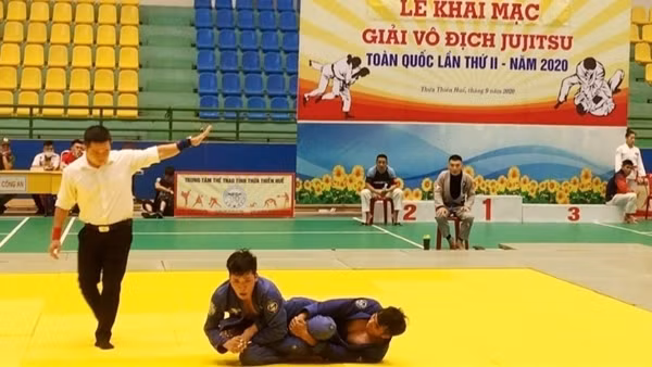 Hơn 240 vận động viên tham dự giải Vô địch Jujitsu toàn quốc