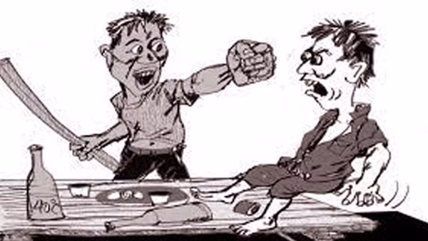 Chém bạn nhậu rồi đến cơ quan Công an đầu thú