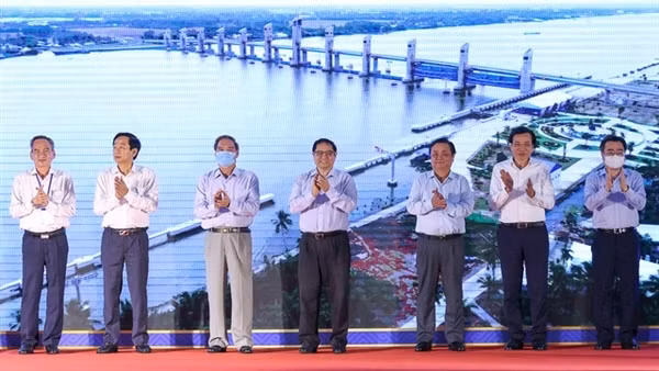 Khánh thành dự án thủy lợi Cái Lớn – Cái Bé