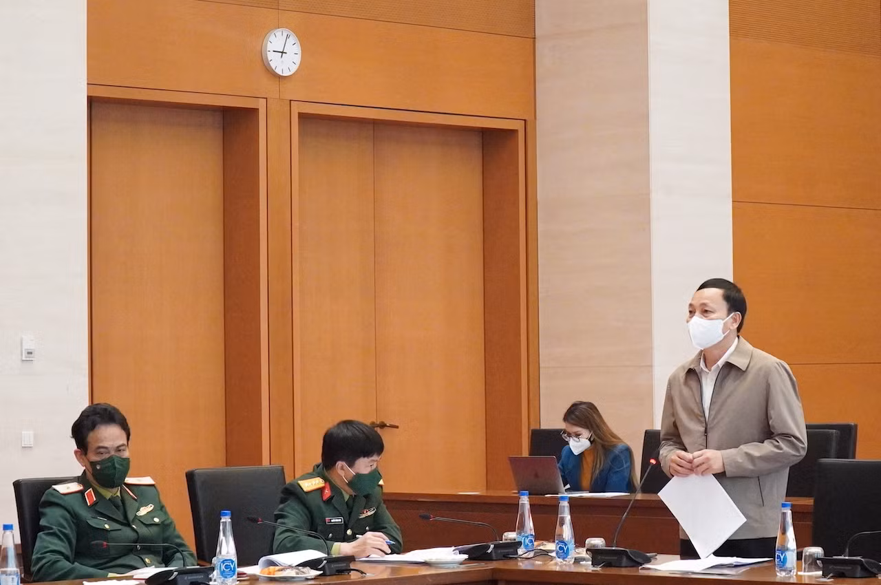 Ủy ban Quốc phòng và An ninh lấy ý kiến về dự thảo Luật Cảnh sát cơ động -1
