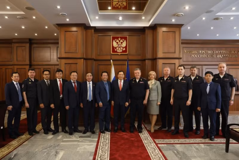 Tăng cường hợp tác giữa Bộ Công an Việt Nam với các cơ quan thực thi pháp luật Liên bang Nga -0